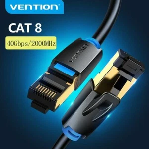 Cat8 Ethernet Cable Outdoor&Indoor High Speed 26AWG WLAN Network Cable 40Gbp - Picture 1 of 13