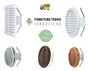 GRIGLIE VENTILAZIONE UNIVERSALI IN MATERIALE TERMOPLASTICO COLORATE A MOLLE - Foto 1 di 12