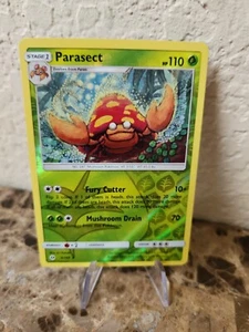Miscut Pokemon TCG Parasect Rare, Sun And Moon Base Set 5/149 2017 NM - Picture 1 of 2