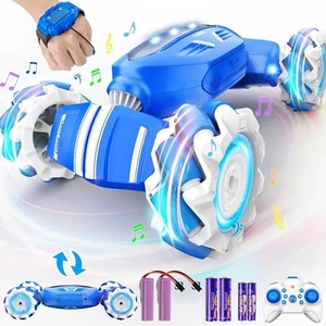 Remote Control Car RC Car, Gesture Sensing RC Stunt Car Boys Toys for 6-8 - Picture 1 of 6