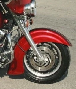 Indian Style 16"- 18" Fiberglass Front Fender for Touring Flh Harley Davidson - Picture 1 of 4