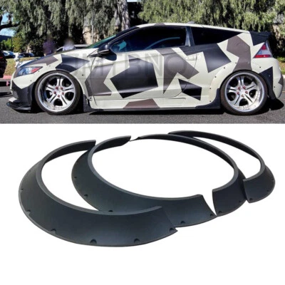 Kit de arcos de rueda de carrocería extra ancha para guardabarros de coche Honda CR-Z CRZ 4,5" 4 PIEZAS Foto 1 de 4