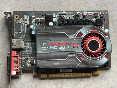 XFX Radeon HD 6670 1GB DDR5 PCI Express Video Card HD-667X - Image 1 of 4