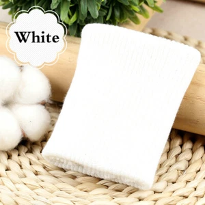 40CM Cotton Knit Ribbed Cuff Trim Stretch Sweater Trimmings Sew Fabric Soft New - Picture 1 of 24