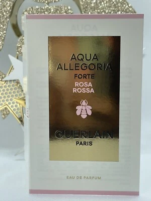 Guerlain Aqua Allegoria Forte ROSA ROSSA EDP 1 ml muestra spray de viaje NUEVO Foto 1 de 4