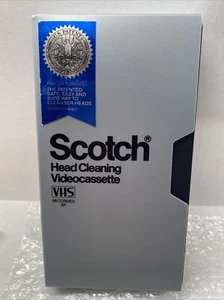Scotch Head Cleaning Video Cassette From 3M Technology VCR Cleaner - Picture 1 of 3