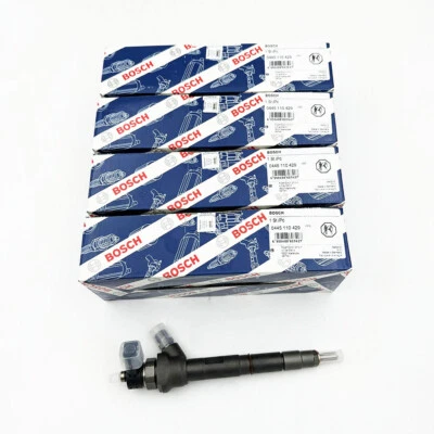 4x 0445110429 TN5 Fuel Injector Diesel For Volkswagen VW Passat 2.0 TDI 2012-15 Foto 1 de 4