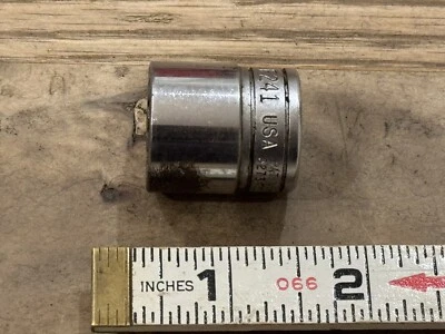 Snap On Tools F241 3/4" 12 pt. 3/8" Drive USA Made Socket - Image 1 of 4
