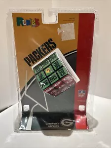 Green Bay Packers NFL Rubik's Cube Saba Toys nuovo in confezione - Foto 1 di 7