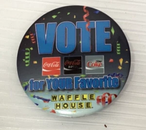 Waffle House Pin Vote For Your Favorite - Picture 1 of 3