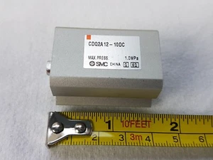 SMC CDQ2A12-10DC Compact Pneumatic Cylinder - Unused - Picture 1 of 8