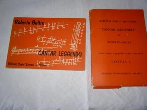MANUALE SPARTITO SUVINI ZERBONI GOITRE CANTAR LEGGENDO E SCHEDE VOL 1 - Foto 1 di 4
