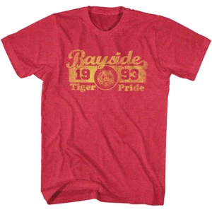 Camiseta para hombre Saved By The Bell Bayside Tiger Pride Badge 1993 - Imagen 1 de 5