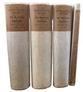 The Architectural History of University of Cambridge 4 Vol Limited to 120 (1886) - Picture 1 of 24