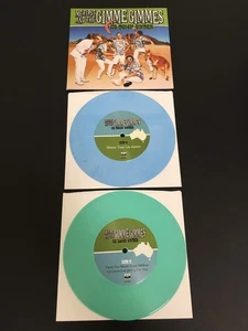 Me First And The Gimme Gimmes Go Down Under 2x"7 inch Record Blue & Green Vinyl - Picture 1 of 1