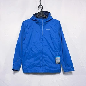 Columbia Youth Boys Timber Pointe II Blue Omni-Tech Waterproof Jacket XL 18 20 - Picture 1 of 8