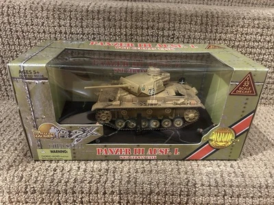 Ultimate Soldier 1:32 German Panzer III Ausf L DAK Version w/2 Figures No. 99328 - Image 1 of 4