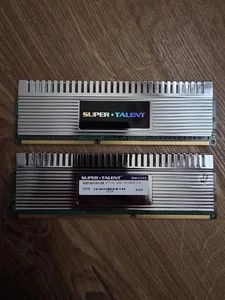Super Talent 1GB (DDR3-1600) WA160UX6G9 Memory SDRAM 2 GB Total - Picture 1 of 1