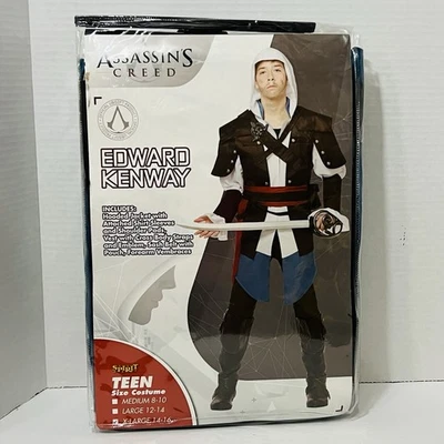 Spirit Halloween Assassin’s Creed Edward Kenway Costume Teen X-Large 14-16 - Photo 1/4