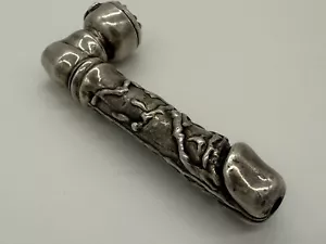 Chrome Hearts Solid Sterling Silver Dick / Penispfeife - Bild 1 von 6