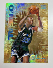 1994-95 Skybox Emotion Ntense Shaquille O'Neal #7 HOF SP Lakers Magic Heat