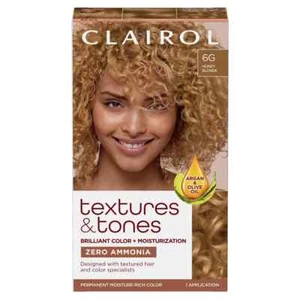 Clairol Professional Textures and Tones Permanent Hair Color, Honey Blonde ~ 6G - Picture 1 of 10