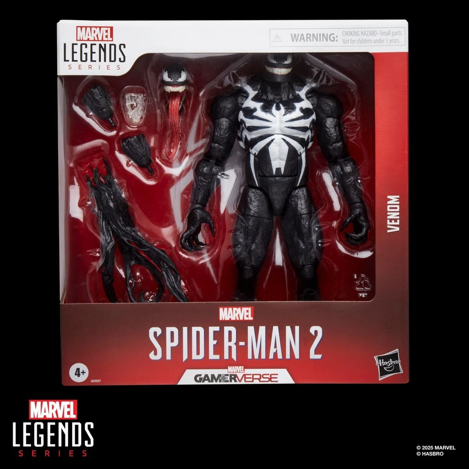 Marvel Legends Series Spider Man 2 Gamerverse Deluxe Venom Action Figure - Image 1 of 4