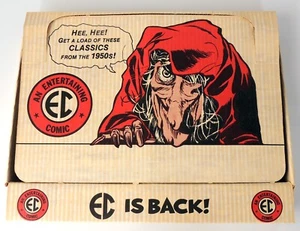 EC Comics "EC è tornato!" Espositore da banco negozio Russ Cochran scatola vuota (1989) - Foto 1 di 9