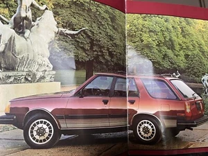 1986 Renault Sportwagon Sales Brochure Color Specs Warranty Equipment - Picture 1 of 8