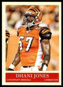 2009 Philadelphia 45 Dhani Jones Cincinnati Bengals Football Card - Picture 1 of 2