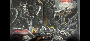 Metallica Minneapolis Poster Set Night 1 & 2 2024 Landon Armstrong AP 10/50 - Picture 1 of 1