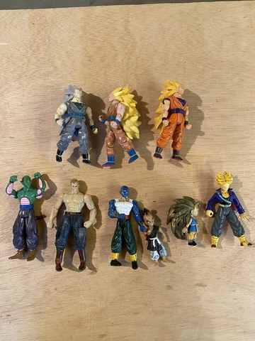 Dragon Ball Z Action Figure Jakks limited edition paints parts lot Cover