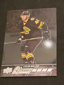 2015-16 UPPER DECK COLIN MILLER #247 ACETATE YOUNG GUNS ROOKIE RC - Picture 1 of 2