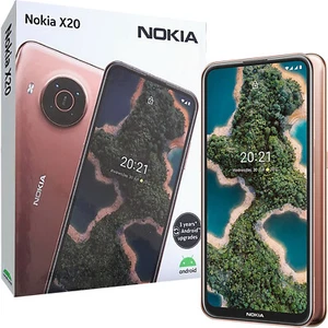 BNIB Nokia X20 Dual Sim 128GB + 6GB Midnight Sun Factory Unlocked 5G GSM - Afbeelding 1 van 4