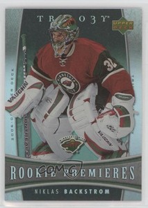 2006-07 Upper Deck Trilogy /999 Niklas Backstrom #121 Rookie RC