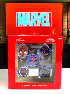 MARVEL Hallmark Ultimate Spiderman Christmas Tree Ornaments (5) - Picture 1 of 3