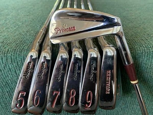 MINTY BEN HOGAN PRINCESS FORGED IRON SET - RH, 4-EQ, Original Grips - Beautiful - Picture 1 of 16