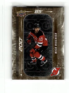 2023-24 Upper Deck #DM-90 Nico Hischier 200' x 85' Gold - Picture 1 of 2