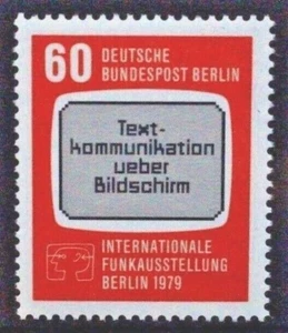 GERMANY BERLIN 1979 Broadcasting Exhibition. Set of 1. Mint Never Hinged. SGB575 - Picture 1 of 1