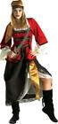 Pirate Queen Wench Maiden Lady Caribbean Dress Up Halloween Deluxe Adult Costume