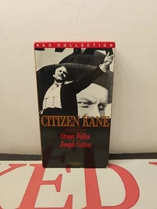 Citizen Kane VHS Tape Video Movie RKO Collection Orson Wells Joseph Cotten - Picture 1 of 5