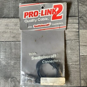 Pro-Link 2 Quality Cables 1m (Switch Craft Connectors) 3.5mm Jack - 3.5mm Jack - Picture 1 of 2