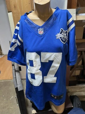 Colts Jersey, Nike Indianapolis Football Jersey Men’s  Small Reggie Wayne NFL Foto 1 de 4
