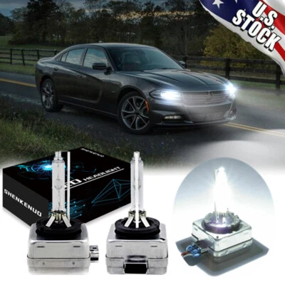 Bombillas de repuesto de faros D3S HID 6000k xenón para Dodge Charger 2011-2020 Foto 1 de 4