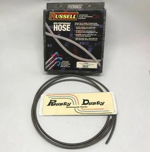 Russell Performance Braided Pro System Hose Smoke Tinted R3482 - Picture 1 of 12