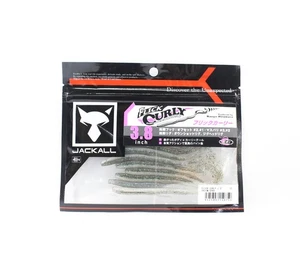 Jackall Soft Lure Flick Curly 3.8 Inches Prism Shad (0759) - Picture 1 of 6