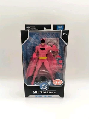 McFarlane DC Multiverse BATMAN (Pink Suit) Figure Red Platinum Chase Edition - Image 1 of 4