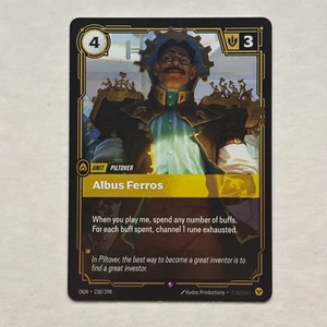 Albus Ferros 230/298 Riftbound League Of Legends Origins Rare Foil NM - Bild 1 von 2