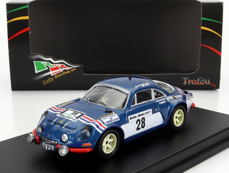 1/43 TROFEU - RENAULT - A110 ALPINE N 28 RALLY CIRCUIT OF IRELAND 1977 TRRiR14 - Immagine 1 di 1