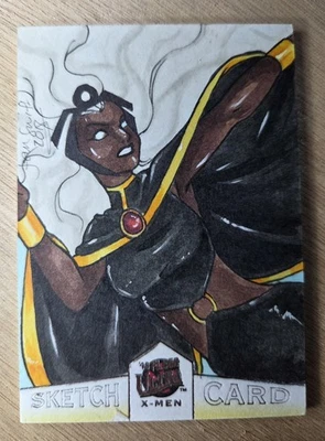 2018 Fleer Ultra X-Men художественная эскизная карта STORM от Jeanette Smith  - Изображение 1 из 4